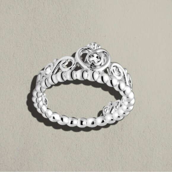 PANDORA AUTHENTIC STERLING SILVER PRINCESS TIARA - Picture 2 of 2